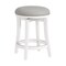 Alaterre Furniture Ellie Counter Height Stool, White, 2PK ANEL05PDCR2 - alternate 1